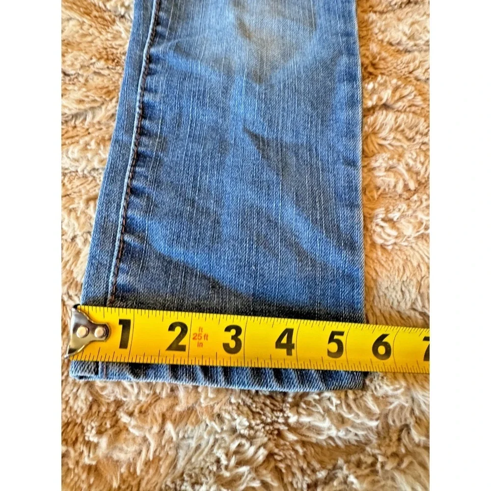 The Children's Place Boys Straight Leg Jeans Medium Wash Adjustable Waist Size 4